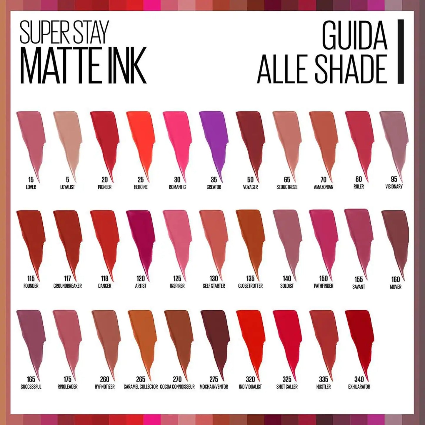 Maybelline Super Stay Matte Ink Lipstick 180 Revolutionary